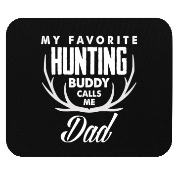 Discover Dad Father Day Gift Deer Hunter Mouse Pads