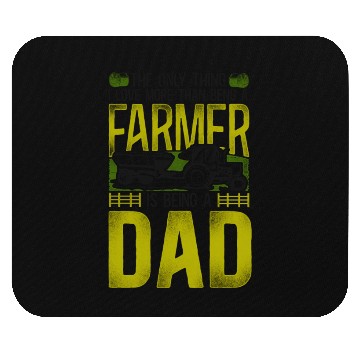 Discover Farming Farmer Dad Father Tractor Mouse Pads