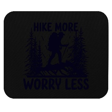 Discover Hiking Go Mountaineering Hiking Tour Cool Saying Mouse Pads