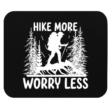 Discover Hiking Go Mountaineering Hiking Tour Cool Saying Mouse Pads