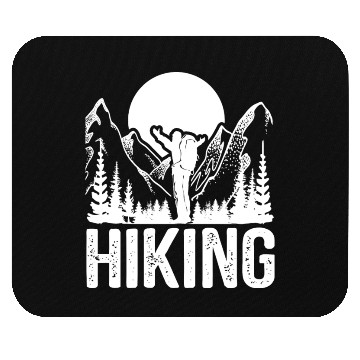 Discover Hiking Go Mountaineering Hiking Tour Hiking Day Mouse Pads