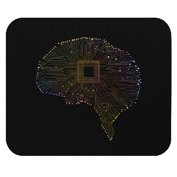 Discover Computer Circuit Board Platine Brain Engineer Mouse Pads