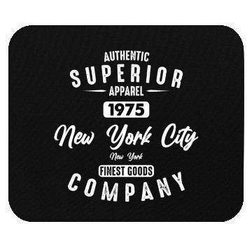 Discover New York City Born In 1975 Vintage Birthday Mouse Pads