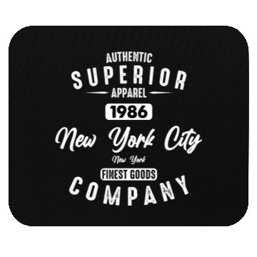 Discover New York City Born In 1986 Vintage Birthday Mouse Pads