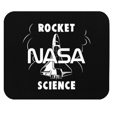 Discover NASA Rocket Science RocketShip Mouse Pads