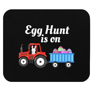 Discover Egg Hunt is On Easter Sunday Christian Holiday Mouse Pads