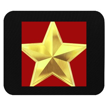 Discover Star golden lights up perfect for every time. Mouse Pads