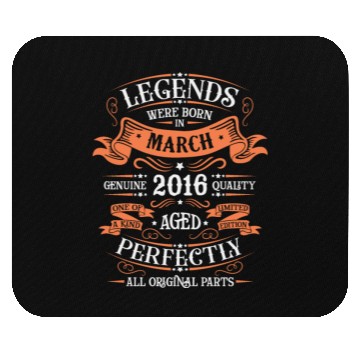 Discover March 2016 anniversary March 2016 March Mouse Pads
