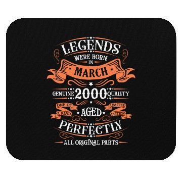 Discover March 2000 anniversary March 2000 March Mouse Pads