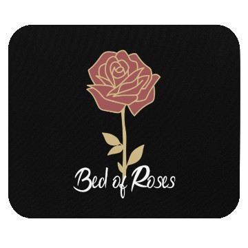 Discover Bed of Roses Mouse Pads