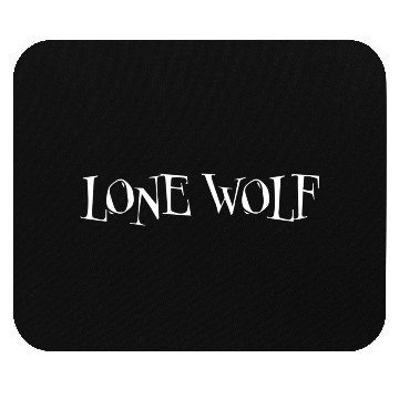 Discover Lone Wolf Mouse Pads