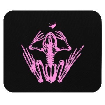 Discover Frog Skeleton Mouse Pads