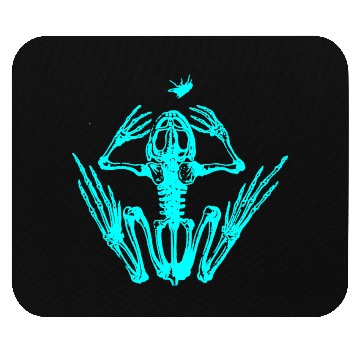 Discover Frog Skeleton Mouse Pads