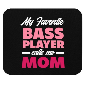 Discover Guitar Mom Bass Player Mouse Pads