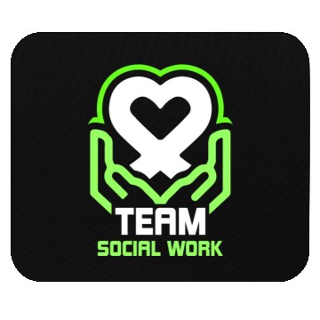 Discover Team Social Work Worker Job Graduation Mouse Pads