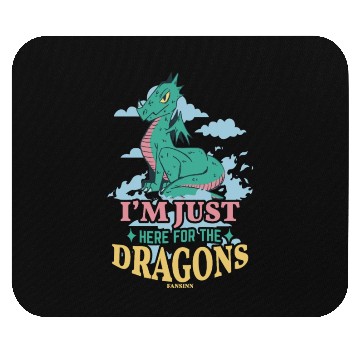 Discover I'm Just Here For The Dragons Mouse Pads