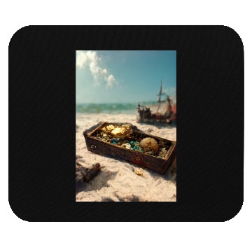 Discover Pirate Treasure Mouse Pads