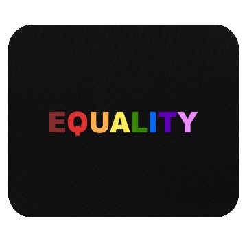 Discover Rainbow Equality LGBTQ Gay Pride Mouse Pads
