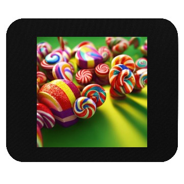 Discover A glimpse into candy land version 2 Mouse Pads