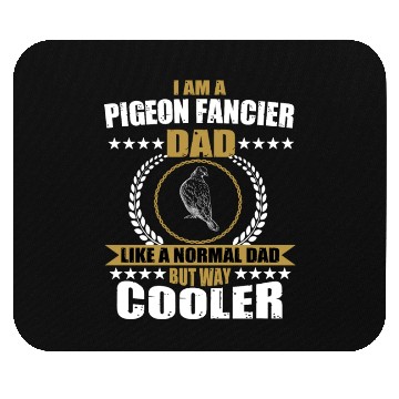 Discover Funny Pigeon Fancier Dad Mouse Pads