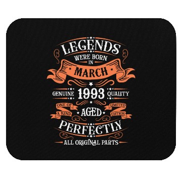 Discover March 1993 anniversary March 1993 March Mouse Pads