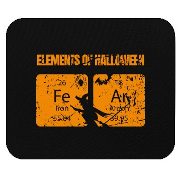 Discover Elements of Halloween Mouse Pads