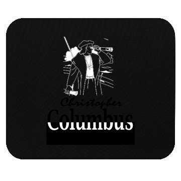 Discover The first italian american Christopher columbus Mouse Pads