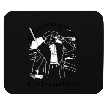 Discover The first italian american Christopher columbus Mouse Pads