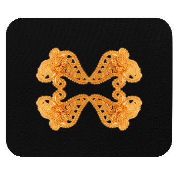 Discover Gold Engagement Jewelry Mouse Pads