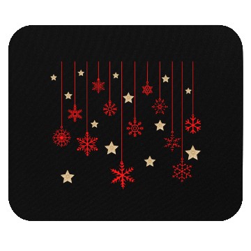 Discover Snowflakes Mouse Pads