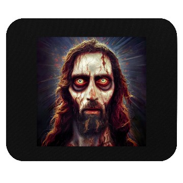 Discover Zombie Jesus Mouse Pads