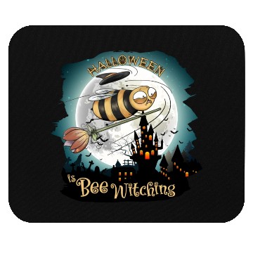 Discover Halloween is Bee Witching Mouse Pads