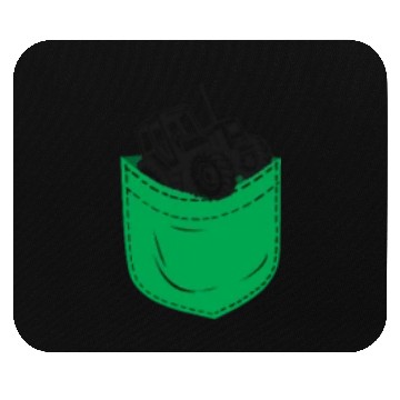 Discover Farming Farmer Pocket Tractor Mouse Pads