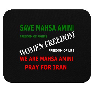 Discover Save Mahsa Amini | Freedom Mouse Pads