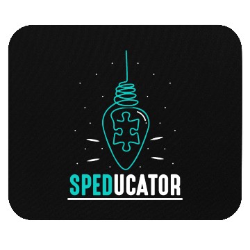 Discover Speducator Special Education Cute Sped Teacher Mouse Pads