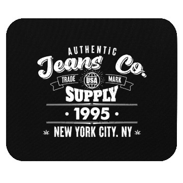 Discover New York City Born In 1995 Vintage Birthday Mouse Pads