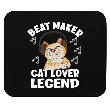 Discover Beat Maker Cat Lover Legend Mouse Pads