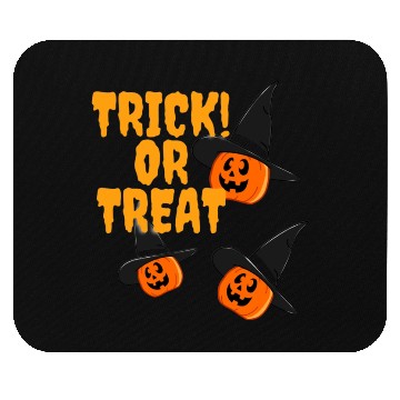 Discover trick or treat Mouse Pads