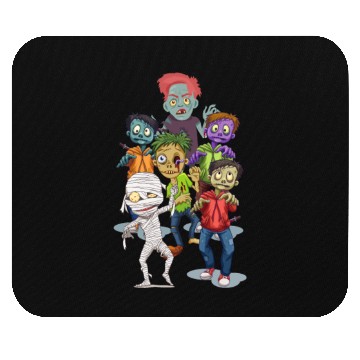 Discover Halloween scary Mouse Pads