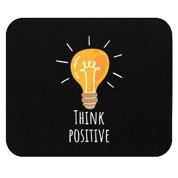 Discover Think Positive Mouse Pads