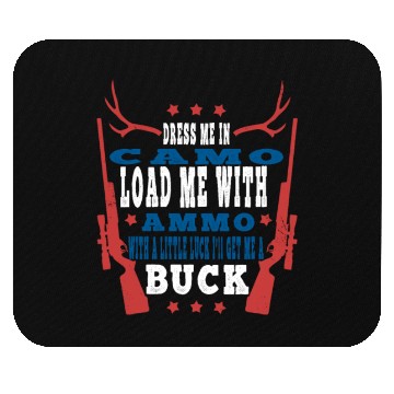 Discover Deer Hunter : Dress In Camo Load With Mouse Pads