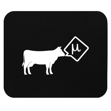 Discover Scientific Cow Goes Mu Mouse Pads