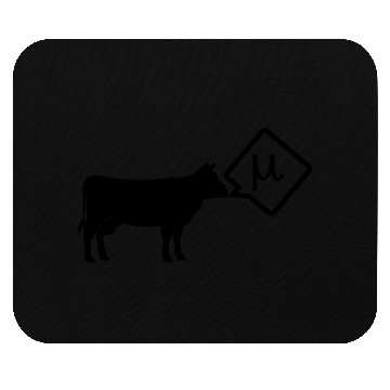 Discover Scientific Cow Goes Mu Mouse Pads