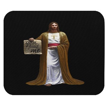 Discover Jesus Christian Mouse Pads