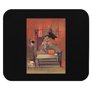 Discover JAPANESE THEMED HALLOWEEN Mouse Pads