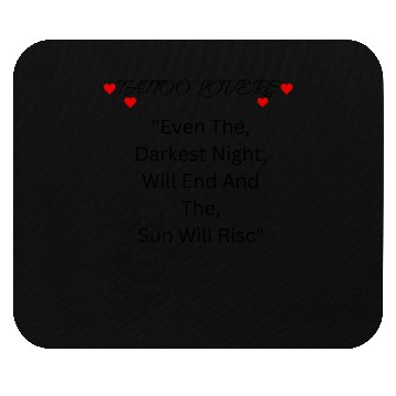 Discover Tattoo Lovers Mouse Pads