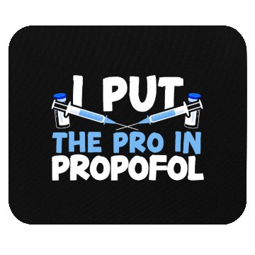 Discover Anesthesiologist Doctor Medicine Anesthesia Mouse Pads