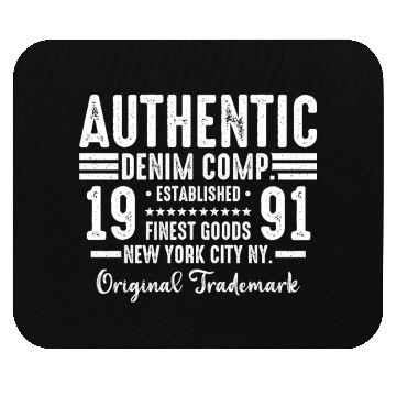 Discover New York City Born In 1991 Vintage Birthday Mouse Pads