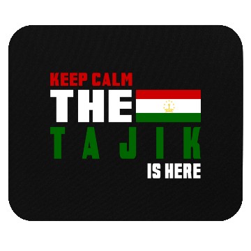 Discover Keep Calm Tajikistan flag design Mouse Pads