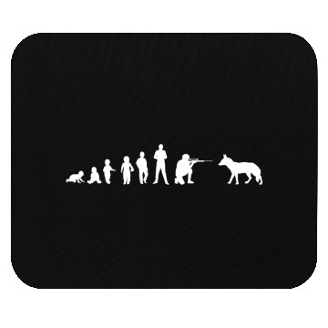 Discover Coyote Hunting Evolution Mouse Pads